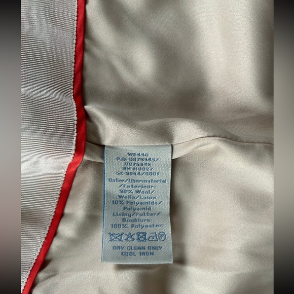 Boden Alice New Cream Scallope Wool Jacket - Picture 3 of 10